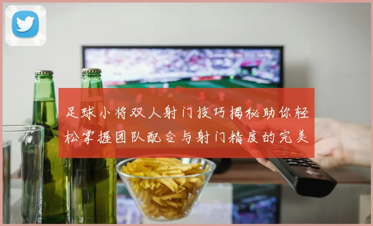 足球小将双人射门技巧揭秘助你轻松掌握团队配合与射门精度的完美结合
